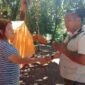 Akibat Lamanya Pengerjaan Tanggul, Puluhan Warga Hutanabolon Lebih Memilih Tinggal di Tenda.