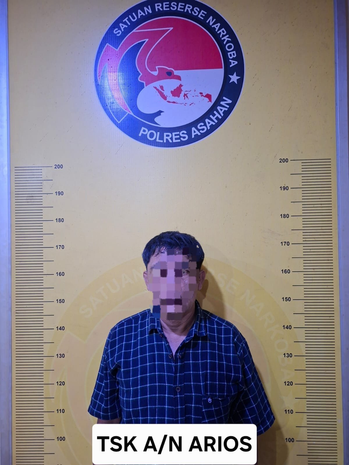 Diduga Jadi Lokasi Transaksi Sabu, Timsus Anti Narkoba Polres Asahan Amankan Seorang Pria dengan Barang Bukti 63,67 Gram Sabu
