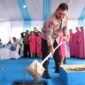 Kunker ke Tapteng, Kapolda Sumut Letakkan Batu Pertama Pembangunan Rusun Polres Tapanuli Tengah