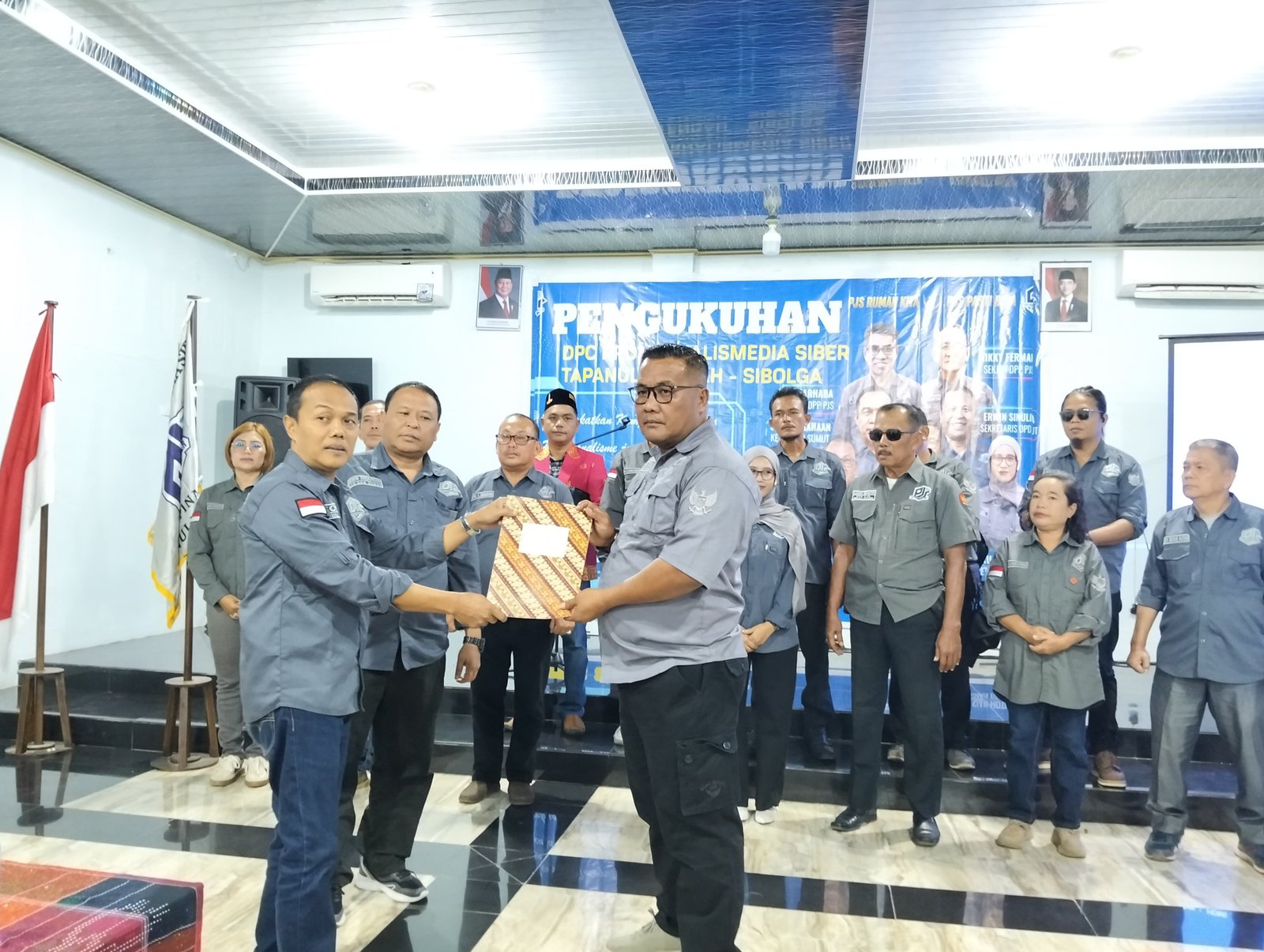 Sudirman Halawa Kembali Pimpin PJS Tapteng
