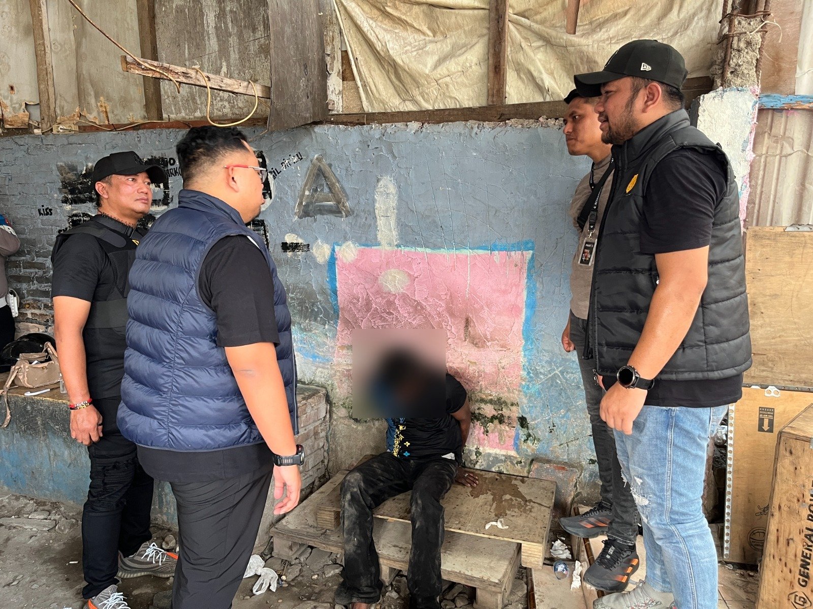 Dua Sarang Narkoba di Jalan Mangkubumi Medani Digerebek Polisi, 2 Pengedar dan 7 Pemakai Ditangkap