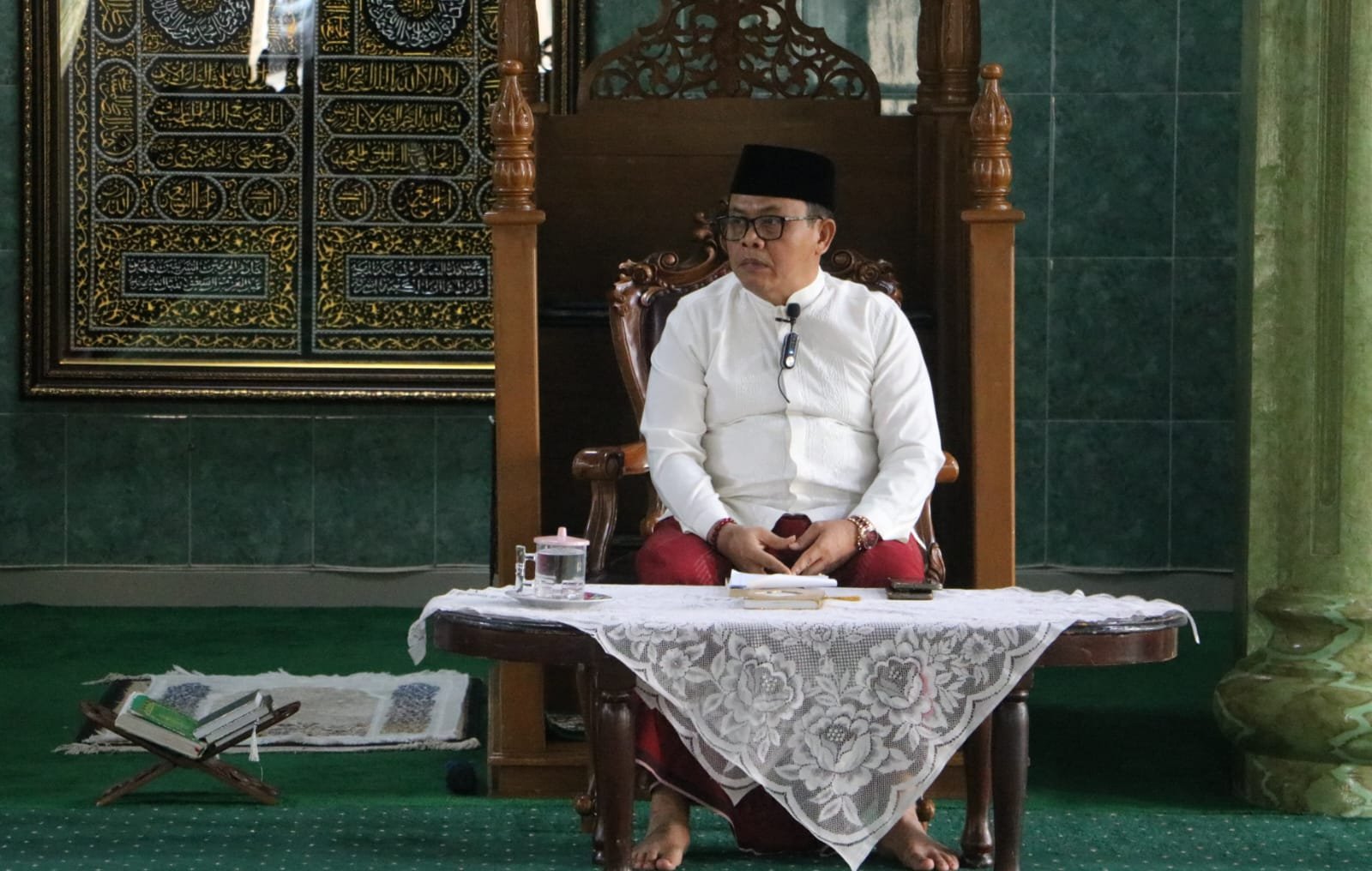 Pesan KH Akhmad Khambali di Momen Maulid Nabi Muhammad SAW, Perkuat Kolaborasi Antara Ulama, Umaro, Polri Dan Umat