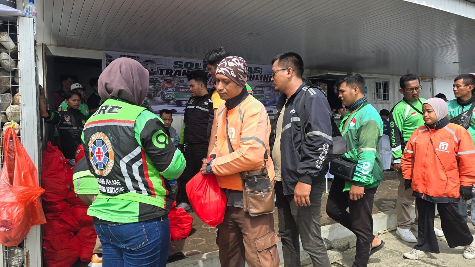 Silaturahmi Solidaritas Transportasi Online Sumut, Ojol Sumut Dukung Kamtibmas dan Kondusifitas Sumut