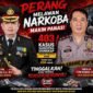 Tak Ada Tempat untuk Narkoba, 403 Kasus Berhasil Diungkap Polresta Deli Serdang