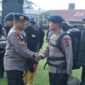 Gunung Sinabung Erupsi, Polda Sumut Siagakan 100 Personel Brimob dan Peralatan Pendukung