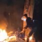 Grebek Dini Hari di Sei Mati, 3 Barak Narkoba Dibakar Polsek Medan Kota