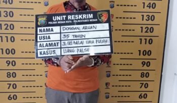 Polsek Medan Kota Bongkar Pengedar Uang Palsu Jaringan Lintas Daerah, Seorang Pelaku Diamankan