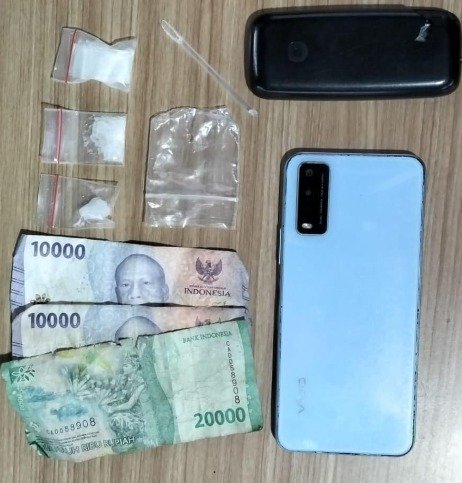 Sat Narkoba Polres Pelabuhan Belawan Tangkap Pengedar Sabu Di Desa Manunggal