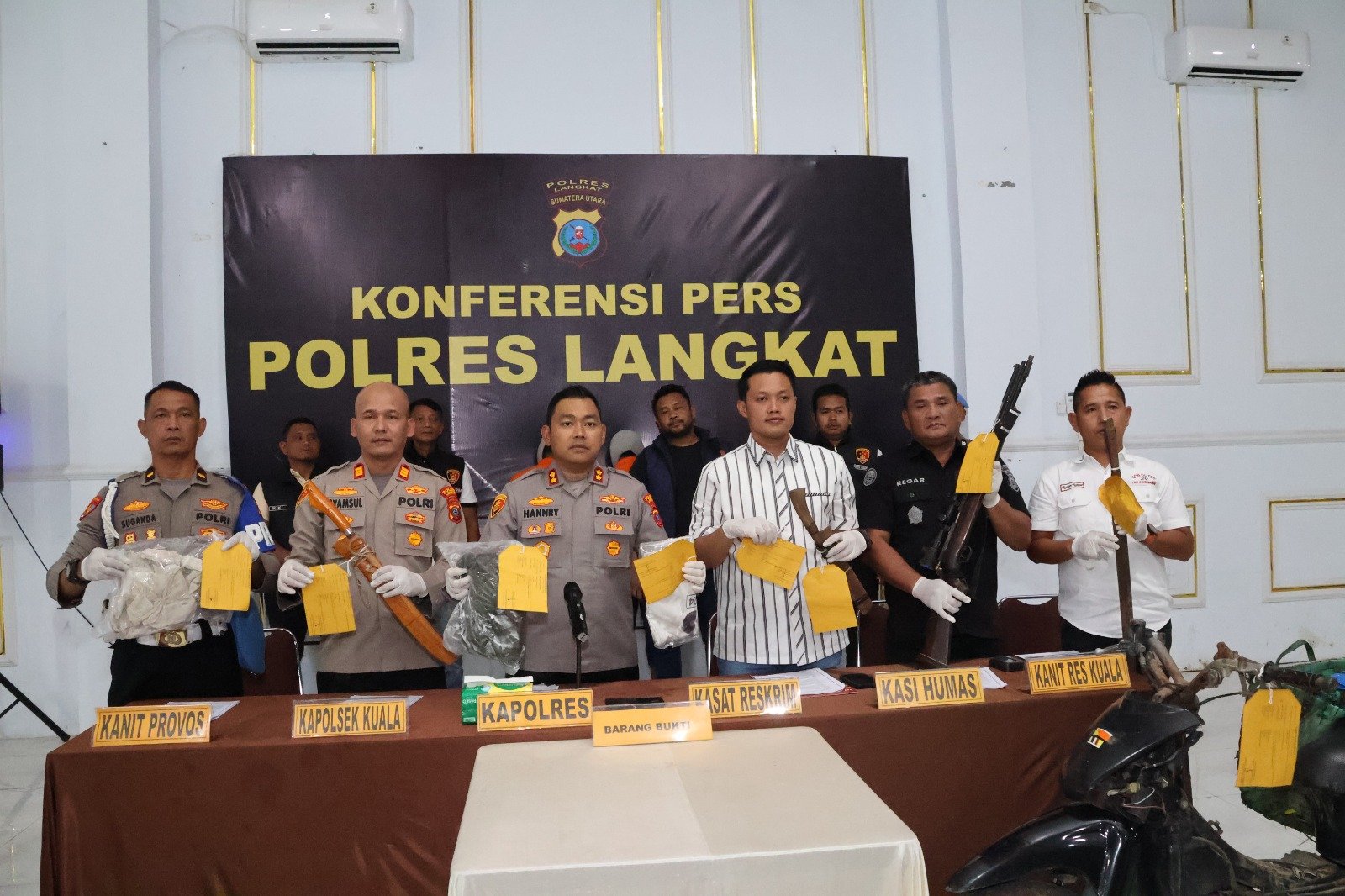 Polisi Ungkap Kasus Pembunuhan di Kuala, Dua Terduga Pelaku Diamankan