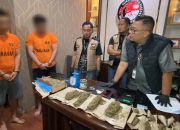 Kos Jadi Tempat Transit Narkoba, Polisi Tangkap 2 Orang Pengedar Ganja, Sabu, dan PG di Medan