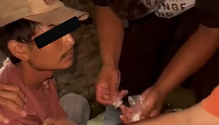 Polisi Tangkap Seorang Pemuda  Pengedar Narkoba di Kawasan Patumbak, 8 Paket Sabu Siap Edar Dista