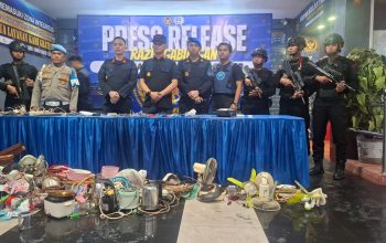 Kakanwil Ditjenpas Sumut Pimpin Apel Gelar Pasukan Ratusan APH, Razia Skala Besar dan Tes Urine Massal di Rutan I Medan