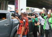 Jumat Berkah, Bid Humas Polda Sumut Berbagi Kasih dengan Sopir, Pengemudi Becak Motor dan Ojol