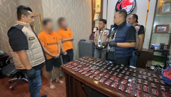 Pulang Dari Kamboja Bawa 100 Pcs Pod Getar, Seorang Oknum DJ Ditangkap Polisi di Jalan Asrama Medan