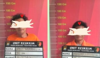 Gunakan Tangga dan Linggis, 2 Pria Bobol Toko Grosir di Ar Hakim Diamankan Polsek Medan Area