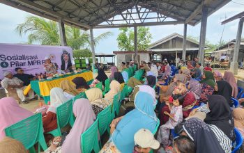 Sosialisasi Empat Pilar di Pesisir Langkat, M. Nuh Soroti Hukum Laut Melaka dan Kebudayaan Maritim