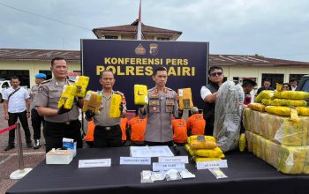 Perangi Narkoba, Polres Dairi Ungkap 33 Kasus dan Sita 70 Kg Ganja