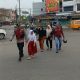 Kawal Aktivitas Pagi Warga, Polsek Sunggal Siagakan Personil Dipersimpangan Kampung Lalang