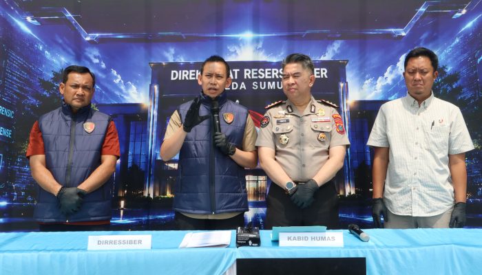 Ditressiber Polda Sumut Bongkar Jaringan Judi Online, Dua Orang Jadi Tersangka