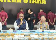 Polda Sumut Ungkap Tiga Kasus Narkoba, Sita 244 Kg Sabu