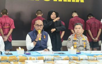 Polda Sumut Ungkap Tiga Kasus Narkoba, Sita 244 Kg Sabu