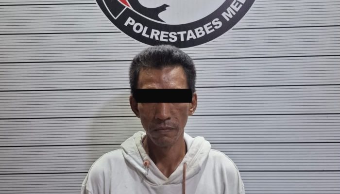Pengedar Narkoba di Desa Puji Mulyo, Kecamatan Sunggal Dibekuk, 8 Paket Sabu Dikemas Dalam Kotak Rokok Disita