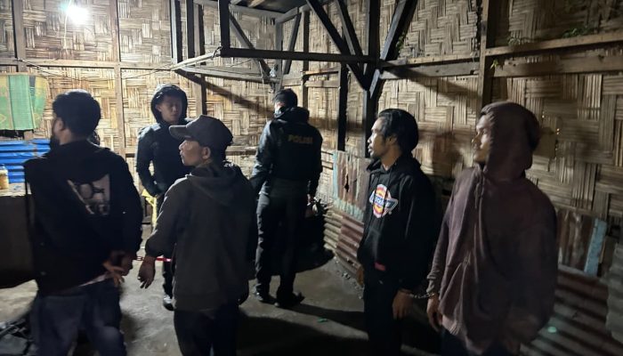 Polres Karo Gerebek Lokasi Diduga Sarang Narkoba di Berastagi, Tujuh Orang Positif Metamfetamina