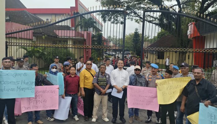 Aliansi Wartawan Gelar Aksi Damai di Polda Sumut, Tuntut Penanganan Cepat Kasus Ancaman terhadap Jurnalis