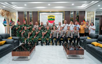 Kapolda Sumut Silaturahmi ke Kodam I/BB, Perkuat Sinergi TNI-Polri