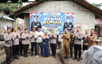 Wujud Nyata “Polisi Bersama Masyarakat”, Polres Sergai Lakukan Bedah Rumah Seorang Bilal Mayat di Perbaungan
