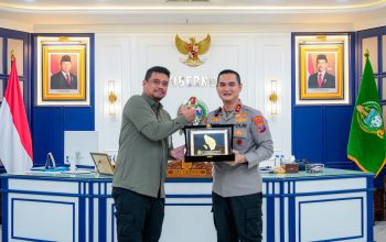 Kapolda Sumut Silaturahmi dengan Gubernur Perkuat Kolaborasi Jaga Kondusivitas Sumatera Utara