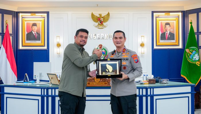Kapolda Sumut Silaturahmi dengan Gubernur Perkuat Kolaborasi Jaga Kondusivitas Sumatera Utara