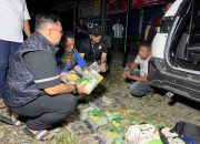 Kejar – Kejaran Hingga Petugas Tabrak Mobil Pelaku, Satres Narkoba Polrestabes Medan Gagalkan Pengiriman 24 Kilogram Sabu ke Palembang