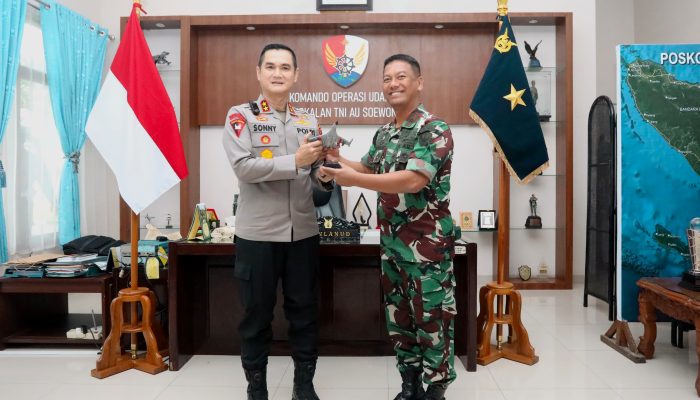 Jaga Sumut Tetap Kondusif, Kapolda Sonny Irawan Pererat Sinergi dengan TNI AU