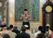 Sholat Jumat di Masjid Raya Al-Mashun, Kapolda Sumut Ajak Masyarakat Perangi Narkoba dan Jaga Kamtibmas