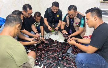 Polisi Gerebek Gudang Penyimpanan 1.152 Vape Narkoba di Bandar Setia, Kecamatan Percut, Bandarnya Residivis