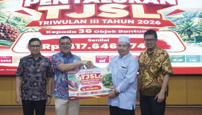 Dorong Kemandirian Masyarakat, PTPN IV Regional I Salurkan Rp 417,6 Juta Bantuan TJSL Triwulan III