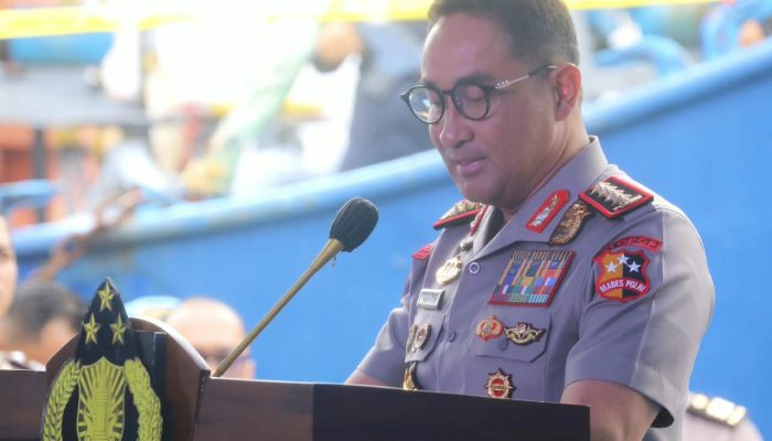 Kapolri Tegaskan Perang terhadap Narkoba, 1,16 Ton Ketamin Disita dari Kapal Asing