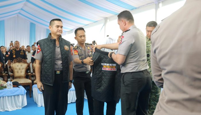 Dipimpin Kapolri, Polda Sumut Bersama Forkopimda Deklarasikan Sumut Tolak Narkoba di Belawan