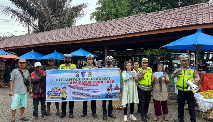 Polda Sumut Edukasi Masyarakat dan Komunitas, Dukung Operasi Patuh Toba 2026