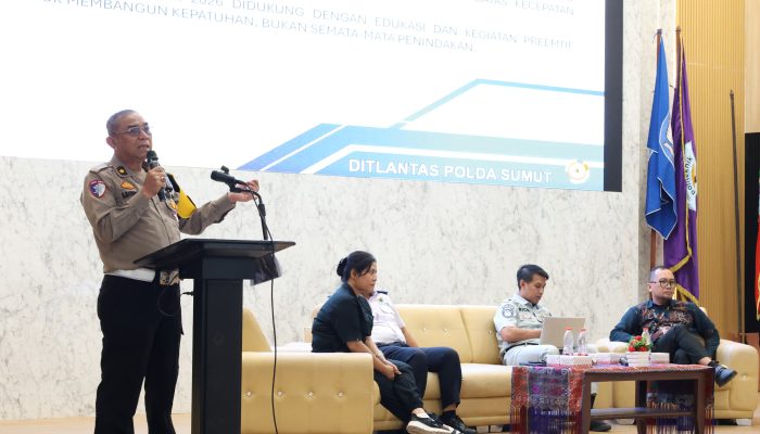 Polda Sumut Ajak Mahasiswa Politeknik Medan Jadi Pelopor Keselamatan Berlalu Lintas