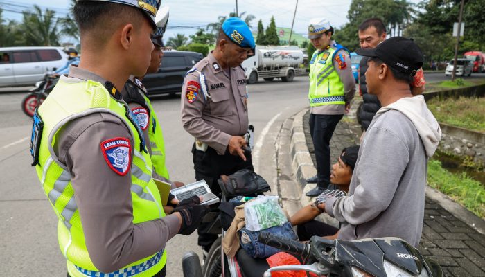 Tiga Hari Operasi Patuh Toba 2026, Polda Sumut Catat 2.715 Penindakan dan Teguran