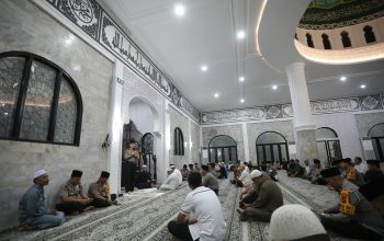 Kapolda Sumut Ajak Jamaah Masjid Muslimin Teladan Bersama Tolak Narkoba dan Jaga Kamtibmas