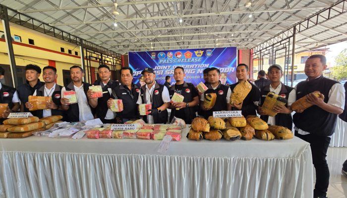 Komitmen Tanpa Kompromi Dalam Memberantas Peredaran Gelap Narkotika!