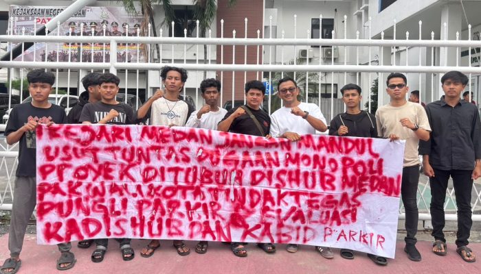 Tiga Kali Gelar Aksi, HIPMA-SU Minta Aparat Hukum Usut Potensi Kebocoran PAD dan Proyek LPJU Medan