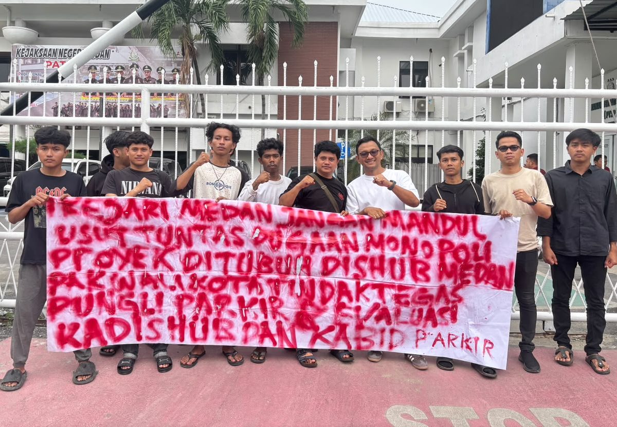 Tiga Kali Gelar Aksi, HIPMA-SU Minta Aparat Hukum Usut Potensi Kebocoran PAD dan Proyek LPJU Medan